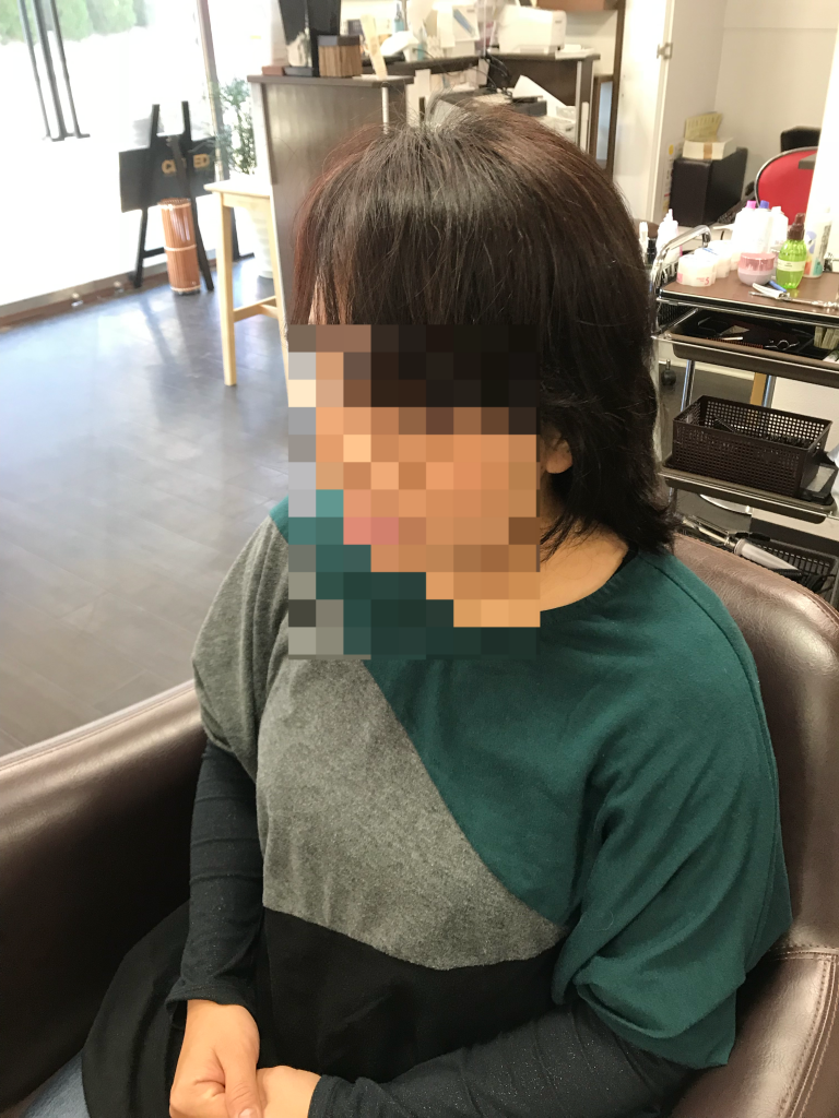 前髪がストレートになるだけで全然違う 千葉県木更津市の美容室 ヘアーコントレイル